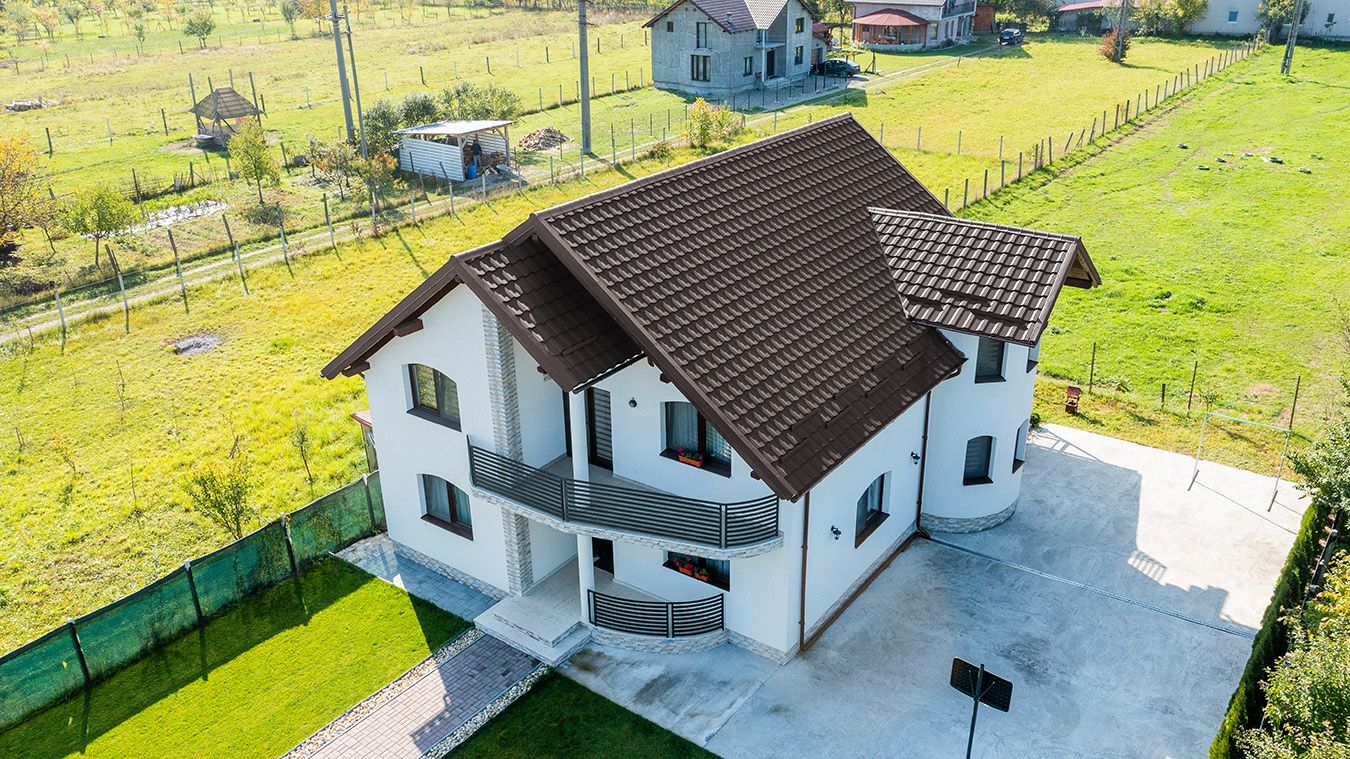 Țiglă metalică Bilka Hellenic în finisaj GrandeMat